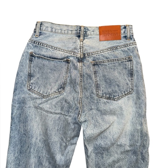 princess polly holly asymmetric straight leg jeans - Picture 9 of 10